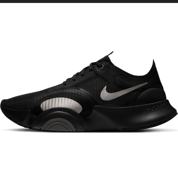 Nike Training SuperRep Go Size 8.5 Black Iron Grey Mens Sneakers Shoes - Picture 3 of 16